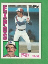 1984 Topps Base Set #188 Bryan Little