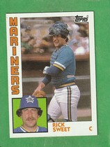 1984 Topps Base Set #211 Rick Sweet