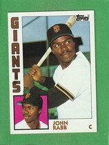 1984 Topps Base Set #228 John Rabb