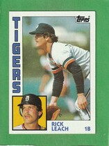 1984 Topps Base Set #427 Rick Leach