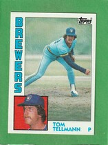 1984 Topps Base Set #476 Tom Tellmann