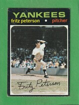 1971 Topps Base Set #460 Fritz Peterson