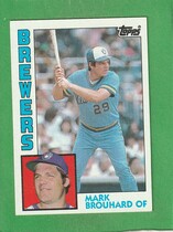 1984 Topps Base Set #528 Mark Brouhard