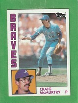 1984 Topps Base Set #543 Craig McMurtry