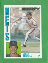 1984 Topps Base Set #549 Walt Terrell