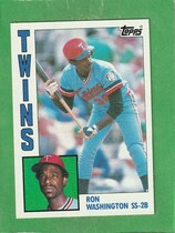 1984 Topps Base Set #623 Ron Washington