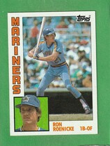 1984 Topps Base Set #647 Ron Roenicke