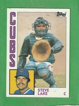 1984 Topps Base Set #691 Steve Lake