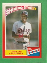 1990 Topps Bazooka #13 Carlos Martinez