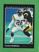1993 Pinnacle Base Set #41 Audray McMillian