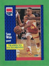 1991 Fleer Base Set #4 Spud Webb