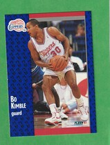 1991 Fleer Base Set #91 Bo Kimble