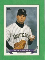 1993 Topps Base Set #719 Butch Henry