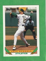 1993 Topps Base Set #736 Jeff Russell