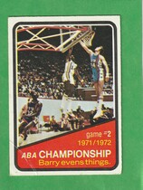 1972 Topps Base Set #242 ABA Championship 2
