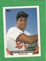 1993 Topps Base Set #446 Luis Mercedes