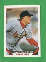 1993 Topps Base Set #457 Tracy Woodson