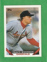 1993 Topps Base Set #457 Tracy Woodson