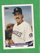 1993 Topps Base Set #593 Brett Merriman