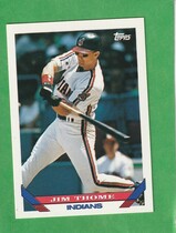 1993 Topps Base Set #603 Jim Thome