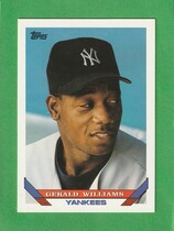 1993 Topps Base Set #654 Gerald Williams