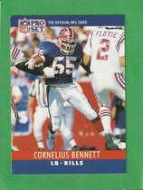 1990 Pro Set Base Set #39 Cornelius Bennett