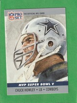 1990 Pro Set Super Bowl MVP's #5 Chuck Howley