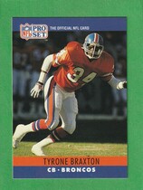 1990 Pro Set Base Set #87 Tyrone Braxton