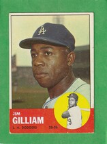 1963 Topps Base Set #80 Jim Gilliam