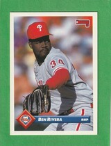 1993 Donruss Base Set #412 Ben Rivera