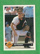 1993 Donruss Base Set #529 Jeff Tackett