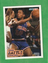 1993 Fleer Base Set #263 John Battle