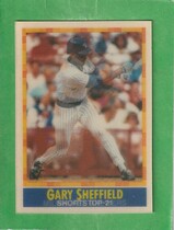 1990 Sportflics Base Set #52 Gary Sheffield