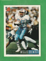 1993 Bowman Base Set #323 Willie Drewrey