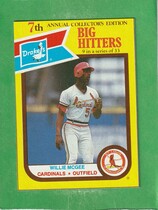 1987 Drakes #9 Willie McGee