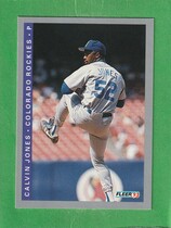 1993 Fleer Base Set #413 Calvin Jones