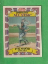 1992 Kelloggs 3-D #6 Phil Niekro