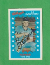 1982 Kelloggs Base Set #13 Bob Horner