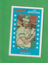 1982 Kelloggs Base Set #57 Dwayne Murphy