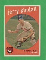 1959 Topps Base Set #274 Jerry Kindall