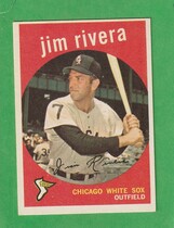 1959 Topps Base Set #213 Jim Rivera