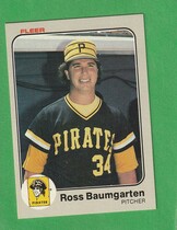 1983 Fleer Base Set #302 Ross Baumgarten