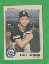 1983 Fleer Base Set #338 Larry Pashnick