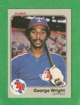 1983 Fleer Base Set #583 George Wright