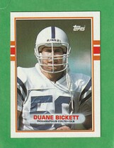 1989 Topps Base Set #208 Duane Bickett