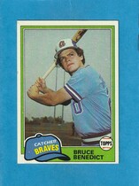 1981 Topps Base Set #108 Bruce Benedict