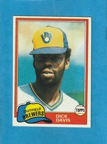 1981 Topps Base Set #183 Dick Davis