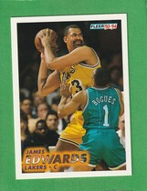 1993 Fleer Base Set #312 James Edwards