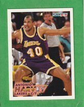 1993 Fleer Base Set #313 Antonio Harvey