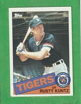 1985 Topps Base Set #73 Rusty Kuntz